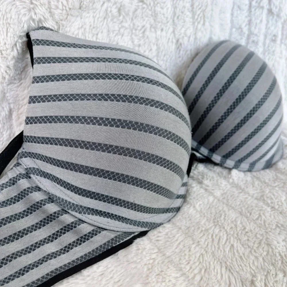 Victoria's Secret Gray Perfect Shape Push-Up Bra 32DD